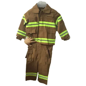 Kids Firefighter Costume Role Play Party Costume Firefighter Suit