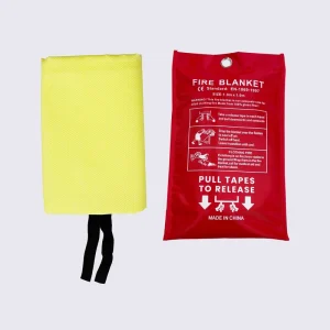 Kitchen Fire Blanket With Silicone Coating Fireproof Blanket