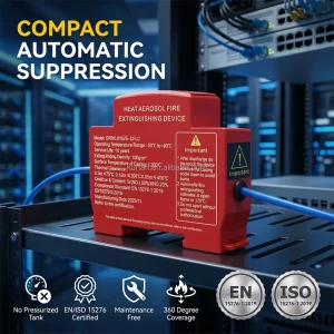 Kunan Automatic Hot Aerosol Fire Extinguishing Device Fire Fighting Device For Office Server Room Factory
