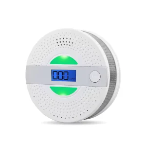 LDA Factory U L 217&2034 Compliant Digital LCD Fire Toxic Gas Warning Smoke Alarm and Carbon Monoxide Detector