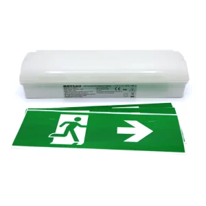 LED Bulkhead Emergency Lights 5W IP65 3 Hours Backup Indoor Outdoor Use OEM Customized