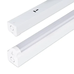 LED Emergency Batten Light 18-55W 600-1500mm T8/T10 Replacement 120-130lm/W PC Cover Li-ion Battery