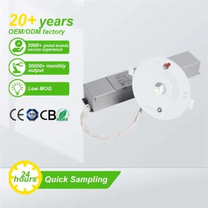 LED Emergency Down Light For Compliant Slim Surface Emergency COB LED Spot Light Downlight