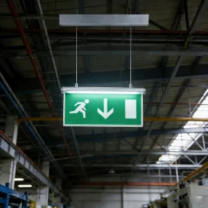 LED Emergency Light Exit Signs Hanging Mounted LED Emergency Light Exit Sign Corridor 4W LED Emergency Light Exit Sign