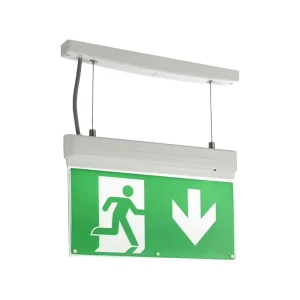 LED Emergency Maintained Exit Sign Factory Adjustable LED Emergency Exit Sign Corridor 5 in 1 LED Emergency Exit Sign