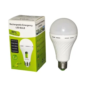 LED Emergency Rechargeable Bulb 7W 15W AC100 240V Battery 3 Gear Dimming Mode Long Lasting Time for Camping