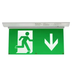 LED Exit Sign Emergency Lights ODM Customized Exit Sign Emergency Light Corridor Double Sides Exit Sign Emergency Lights