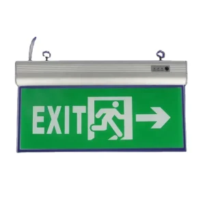 LED Exit Sign Floor Safety Access Fire Emergency Exits Light