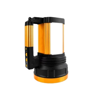 LED Searchlight Rechargeable Waterproof IP67 Emergency Side Light Portable for Home Use and Outdoors
