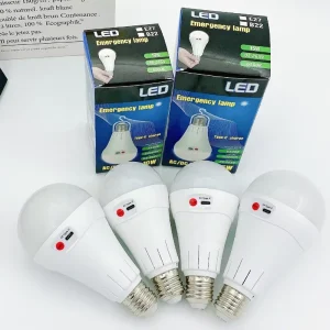 LED Solar Lamp Hook USB Charging Ball Bubble Bread Rechargeable Emergency Light Bulb for Warehouse Use Sensor Switch Dimmable