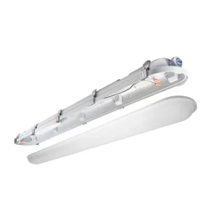 LED Vapor Tight Light UL DLC Premium 4FT 60W 140LPW Emergency IP65 LED Tri-proof Linear Light for Cold Storage Walk-in Freezer