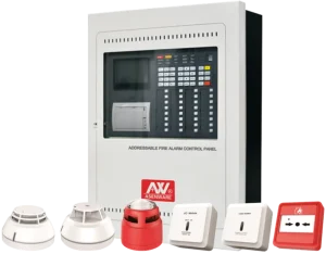 LPCB Addressable Fire Alarm Control Panel for Project