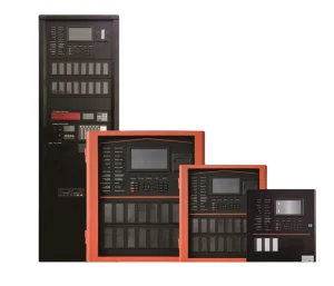 LPCB EN Standard 1 Loop Expandable to 6 Loops Fire Alarm Control Panel Addressable System Smoke Heat Detectors LCD Screen