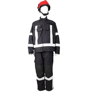 LVIN Flame Retardant Fire Resistant Waterproof Full Aramid Fire Fighting Suit Firefighter Clothing Turnout Gear Firemen Uniform