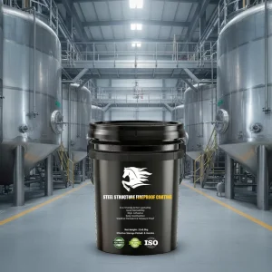Lab Tested Fire Retardant Fireproof Coating High Temperature Resistant Steel Structure Fire Protection Material