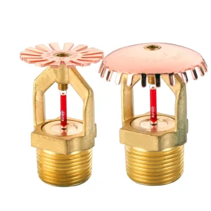 Large Flow All Copper Sprinkler Fire Equipment Special Alloy Fusible Smoke Alarm Firefighting Accessory