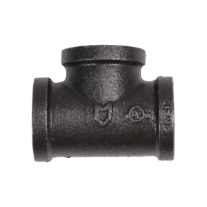 Leyon FM for UL Galvanized Malleable Iron Tee Fire Fighting Pipes Fitting for Fire Protection Firefighting Equipment Accessory