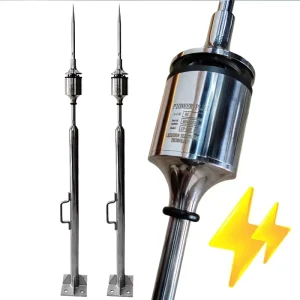 Lightning Protection Conductor System Cost-effective Early Streamer Emission Air Terminal ESE Lightning Rod Arrester