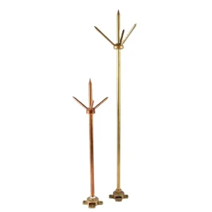 Lightning Protection System Copper Lightning Rod 33kv Lightening Arrestor