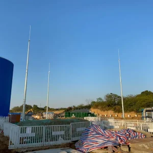 Lightning protection device for15m 17m 19m independent lightning rod of large lightning protection grounding system