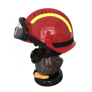 Lightweight Reinforced Fireman CE compliant Protective Flame Retardant Rescue Anti Smash Fire Rescue Helmet