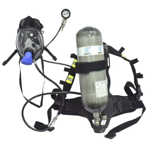 Long Service Life Breathing Apparatus SCBA Carbon Fiber Cylinder Fire Fighting Equipment For European Market