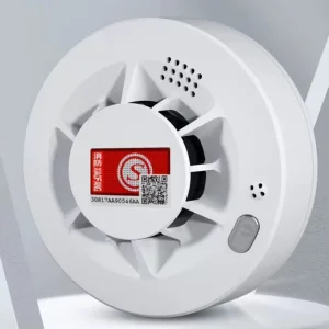 Lora Wireless Smoke Sensor Detector with 1 Year 2pcs No.5 AA Battery Life 470MHz 868 915MHz Frequency Wall Mount