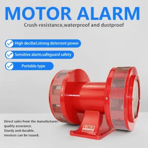 MS 790 High Decibel 180dB Waterproof Dustproof Motor Alarm MS 790 Industrial Security Siren