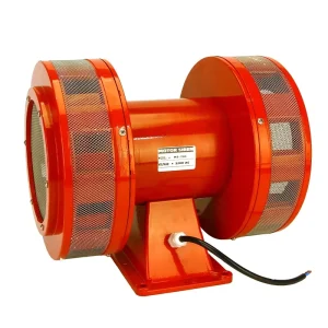 MS 790 Red Small 2.2A 4.1A AC Aluminum Conventional Fire Alarm System Wireless Motor Siren Horn