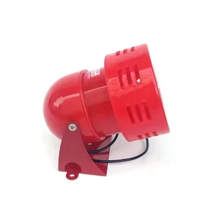 MS190 Mini High Decibel Factory Emergency Fire Siren Alarm Sound and Light Alarm With Big Horn