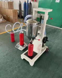 Made in China Essential Firefighting Equipment Accessory Semi Automatic Powder Filling Machine