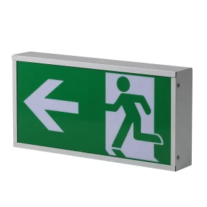 Maintained Metal Construction Emergency Exit Indicator Floor Escape Evacuation LED Emergency Light