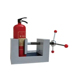 Manual Assembling Equipment Cylinder Bench Vise for Fire Extinguisher Maintenance