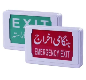 Manufacture Fire Emergency Exit Safety Indicator Sign Emergency Exit Safety Light