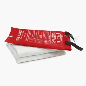 Manufacturer Custom Fire Proof Retardant Extinguish Insulation Blanket 1*1m Fiberglass Anti Emergency Fire Blanket