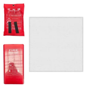 Manufacturer Customized Portable Storage High Density Fire Safety Drills Emergency Avoidance Glass Fiber Fire Insulation Blanket