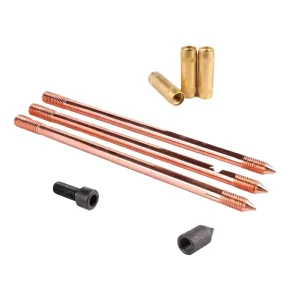 Manufacturer Directly Sell Grounding Bar for Lightning Protection 99.9% Copper Earth Rod