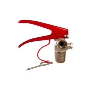 Manufacturer Dry Powder Aluminum Fire Extinguisher Schrader Head Valve