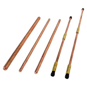 Manufacturer Lightning Protection High Voltage Rosh Certified Bond Grounding Copper Earth Rod