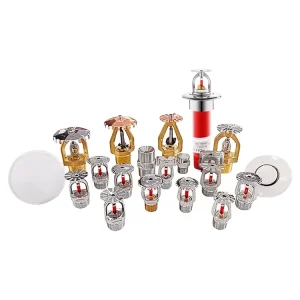 Manufacturer Price Fire Fighting Equipment Automatic 68degree Fast Response Fire Sprinkler Head Customization Fire Sprinkler