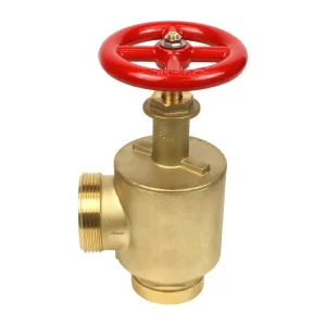 Manufacturer Price Firefighting Brass Finish Fire Angle Valve 1.5inch Durable Fire Hydrant Angle Valve