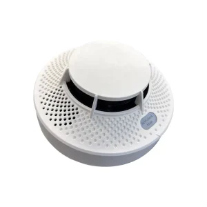 Manufacturer Smart Wireless Photoelectric Smoke Alarm Detector 80dB Alarm Sound ABS Plastic Standalone for Home Security
