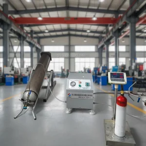 Manufacturer’s 5kg CO2 Fire Extinguisher Filling Machine Steel Construction Firefighting Equipment Accessory