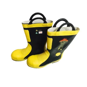 Manufacturer’s Firefighter Boots Fire Resistance Work Boots in Safety Yellow Firefighting Equipment Accessories