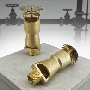 Manufacturer’s Price Flexible SUS304 Stainless Steel 360 Gear Driven Dual Water Foam Sprinkler Fire Equipment Accessories