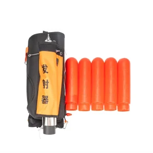 Marine Fire Fighting Water Rescue Tools Pneumatic Line Throwing Rocket Life Saving Line Thrower