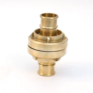 Marine Fire Hose Coupling Brass Storz Coupling Ships Firefighting Accessories 1.6Mpa Working Pressure 2.4Mpa
