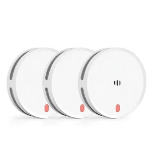 Matter Smart Smoke Detector with Dual Optical Sensors and App Alerts