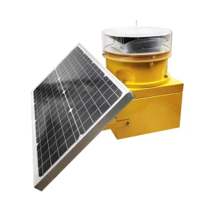 Medium Intensity Type A Aviation Warning Lighting Solar Powered Obstruction Lighting Solar Aviation Lamp for Building