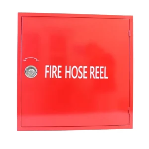 Mild Steel Single Door Fire Hose Reel Cabinet Firefighting Equipment Accessory